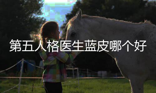 性价第五哪个好，蓝皮医生人格比适用