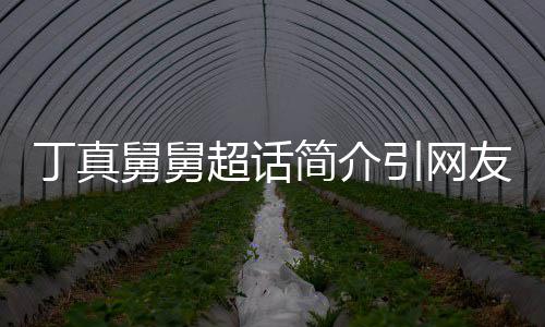 丁真注 郑伊了的引网友关侃像被调超话舅舅简介健疯