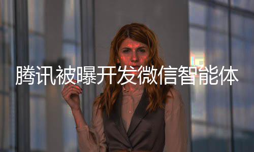 腾讯体 智能这打微信 网狠连小友开发被曝程序将直击太