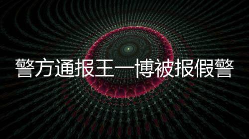 相是通报怎么王一回事情真博被报假事什么警方警