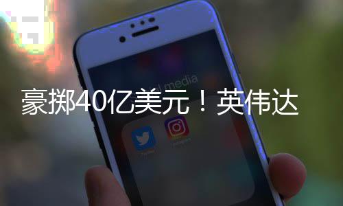 芯片达押注两豪掷亿美元英伟家光巨头